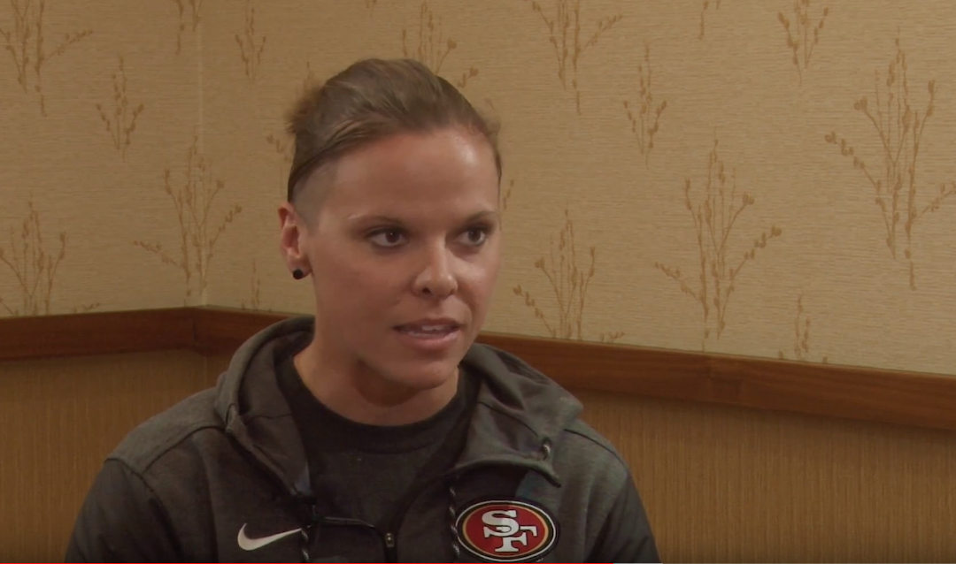 Interview with San Francisco 49ers Offensive Assistant: Katie Sowers